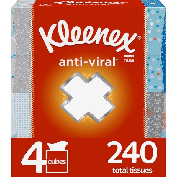 Kleenex Tissue, Facial, Anti-Viral,  KCC51044